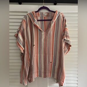 Sundance Multicolor Striped Poncho